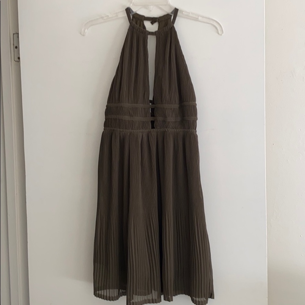 H&M Olive Green Dress